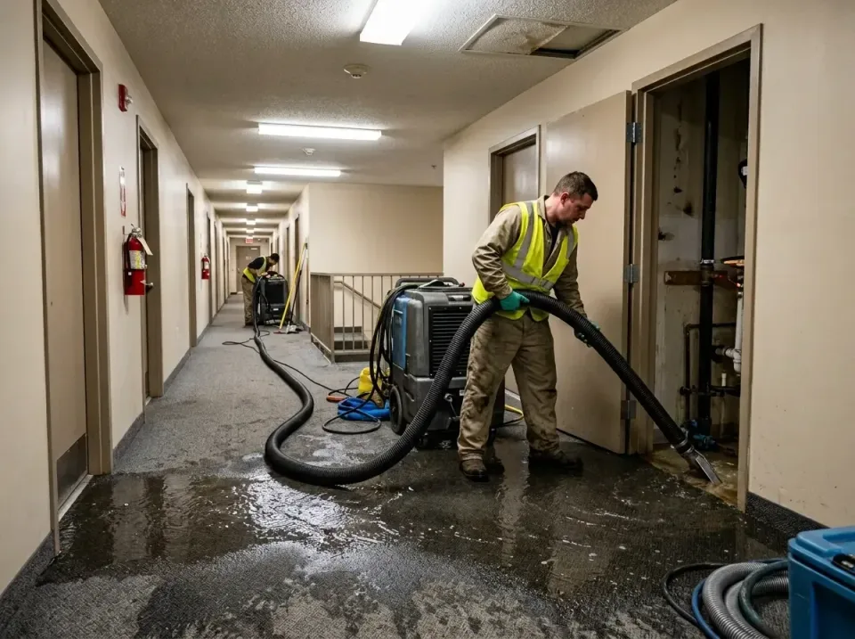 multi-unit-apartment-hallway-f-005 — frequently asked questions, Emergency Burst Pipe Water Extraction & Removal in Tilton,…